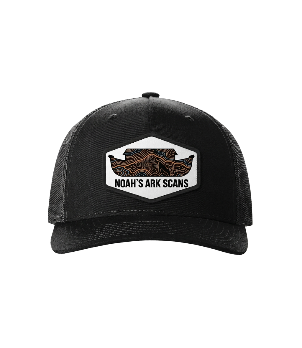Topo Patch Trucker Hat — front