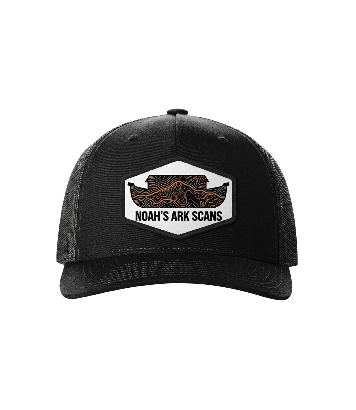 Topo Patch Trucker Hat — front