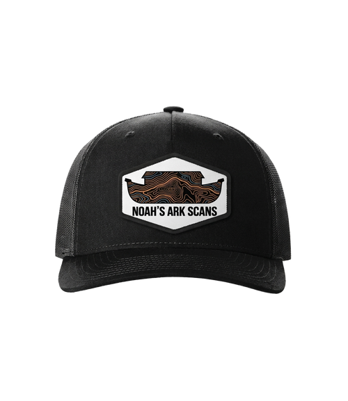Topo Patch Trucker Hat — front